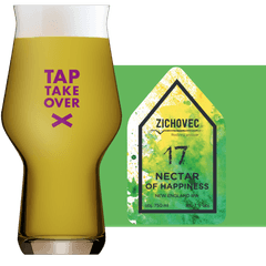 Thumbnail Zichovec Nectar of Happiness Glass and Label