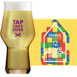 Zichovec Sour Passion Fruit 12 Glass and Label
