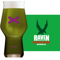 Thumbnail Raven Grinch Shake Glass and Label