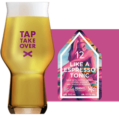 Thumbnail Zichovec Like a Espresso Tonic Glass and Label