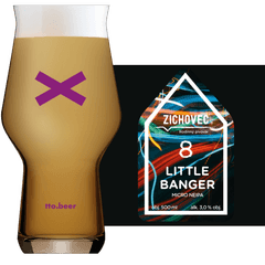 Thumbnail Zichovec Little Banger Glass and Label