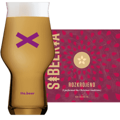 Thumbnail Sibeeria Rozkrojeno Glass and Label