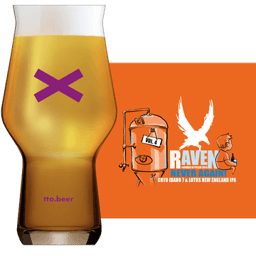 Raven Never again Vol. 4 Glass and Label