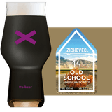 Zichovec Old School American Porter Glass and Label