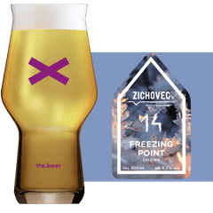 Thumbnail Zichovec Freezing Point Glass and Label
