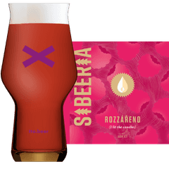 Thumbnail Sibeeria Rozzareno Glass and Label