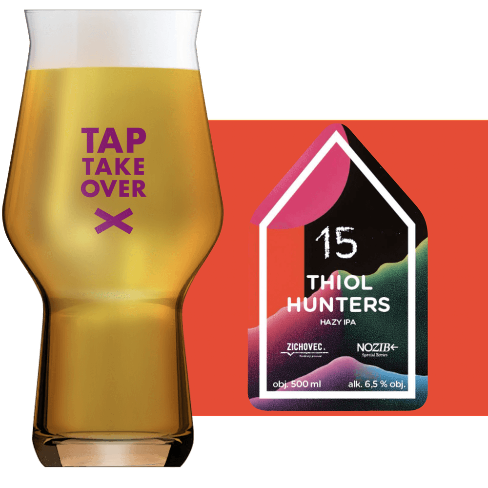 Zichovec Thiol Hunters Glass and Label