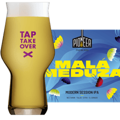 Thumbnail Pioneer Mala Meduza Glass and Label