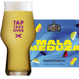 Pioneer Mala Meduza Glass and Label