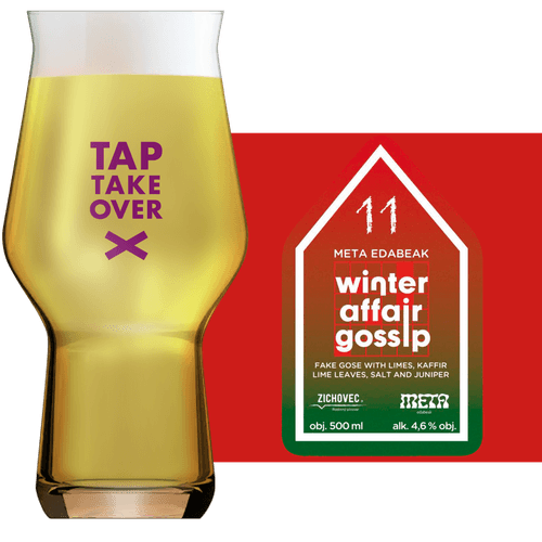 Zichovec Winter Affair Gossip Meta Edabeak  Glass and Label