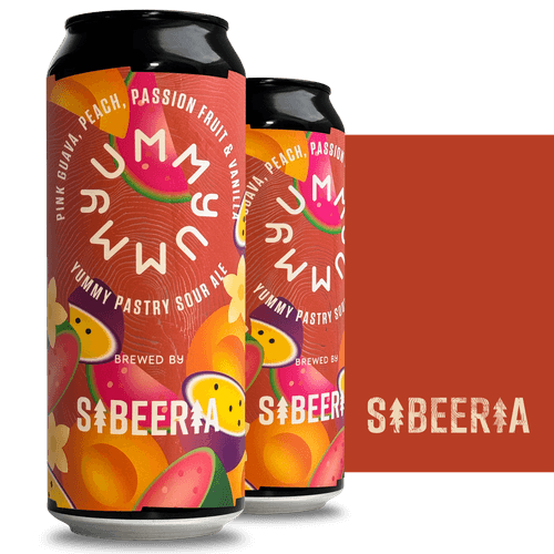 Sibeeria Yummy - Pink Guave, Peach, Passion Fruit, Vanilla