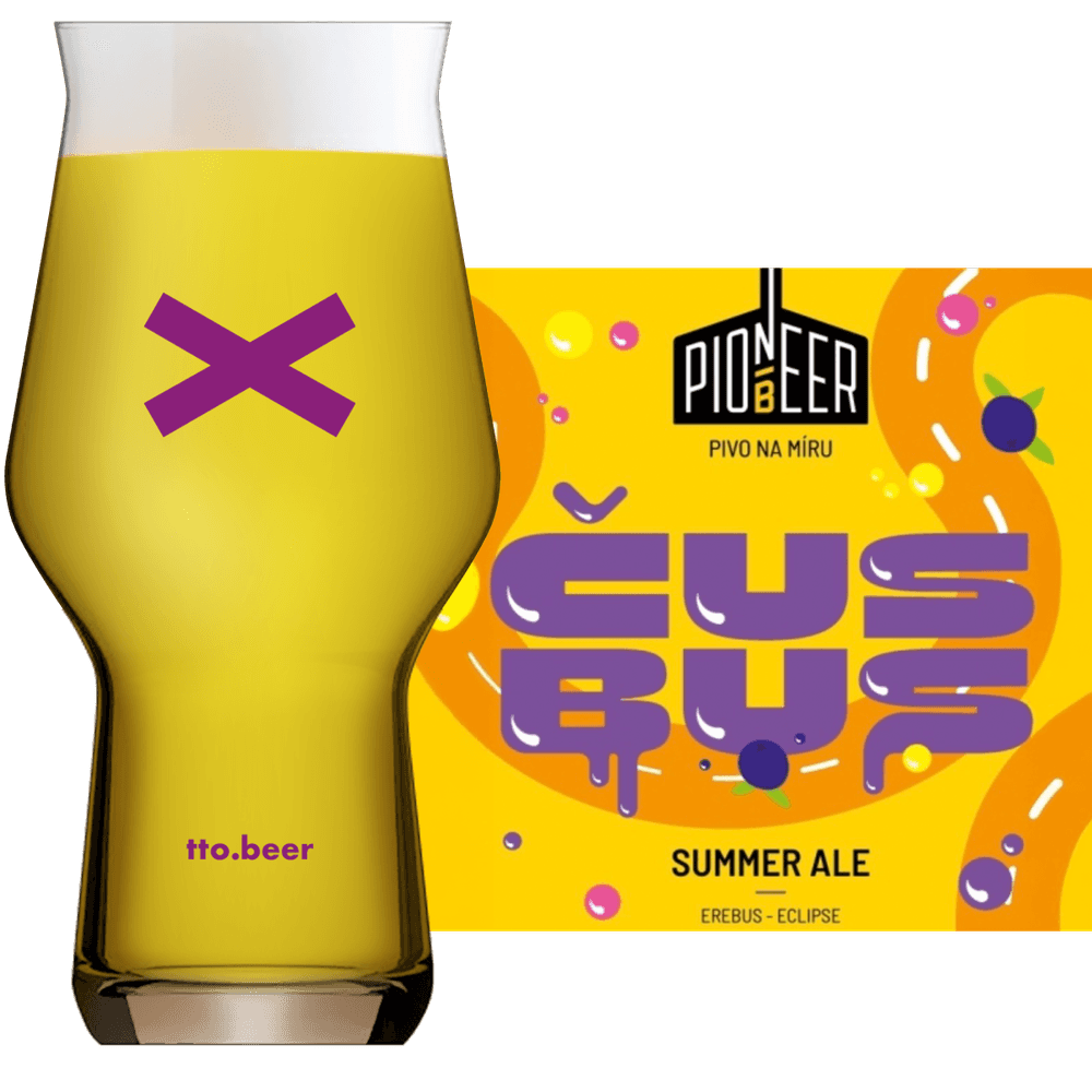 Pioneer Cus Bus Glass and Label