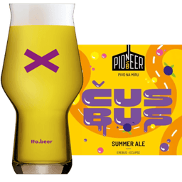 Pioneer Cus Bus Glass and Label