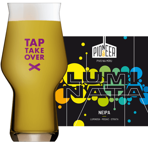 Pioneer Luminata Glass and Label