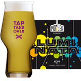 Pioneer Luminata Glass and Label