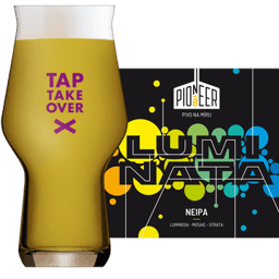 Pioneer Luminata Glass and Label