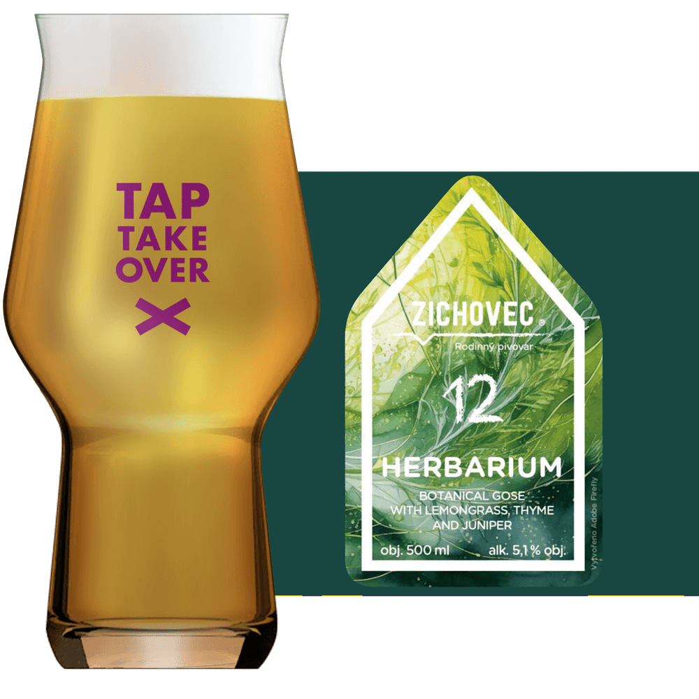 Zichovec Herbarium Glass and Label