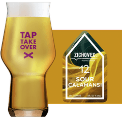 Thumbnail Zichovec Sour Calamansi Glass and Label