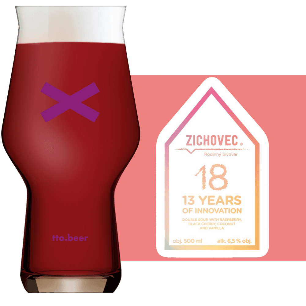 Zichovec 13 years of innovation Glass and Label