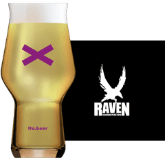 Thumbnail Raven Pickle Juice Glass and Label