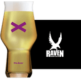 Raven Pickle Juice Glass and Label