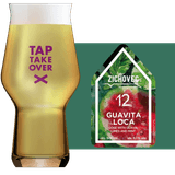 Zichovec Guavita Loca Glass and Label