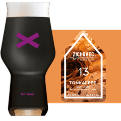 Thumbnail Zichovec Tonkaffee Glass and Label