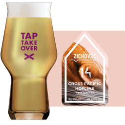 Zichovec Cross Pacific Hopline Glass and Label