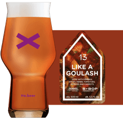 Thumbnail Zichovec Like a Goulash Glass and Label