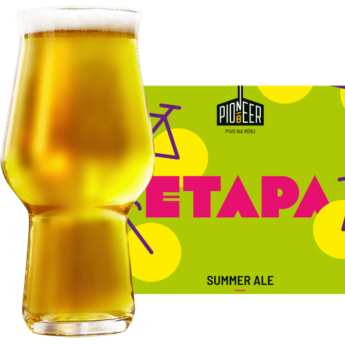 Pioneer Etapa Glass and Label