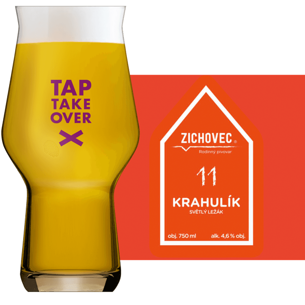 Zichovec Krahulik 11 Glass and Label