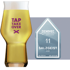 Thumbnail Zichovec Salzgeist Gose Glass and Label