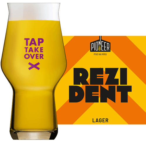 Pioneer Rezident Glass and Label